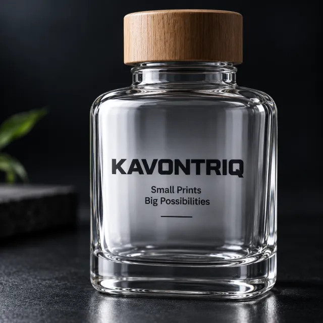 Logos, dates and custom designs printed on glass