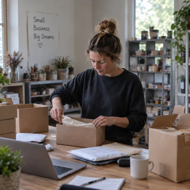 Small business labeling